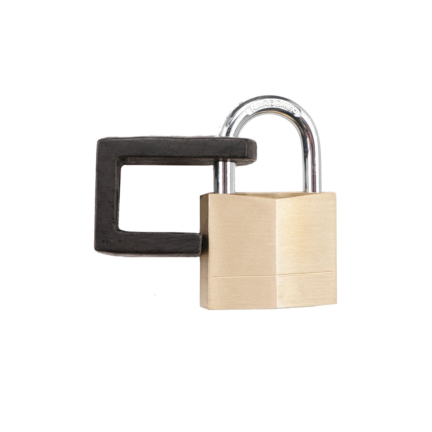 Textured Bronze Cane Bolt Accessory - Locking Plate