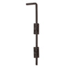 Textured Bronze Cane Bolt - 23" - 8" Long Throw