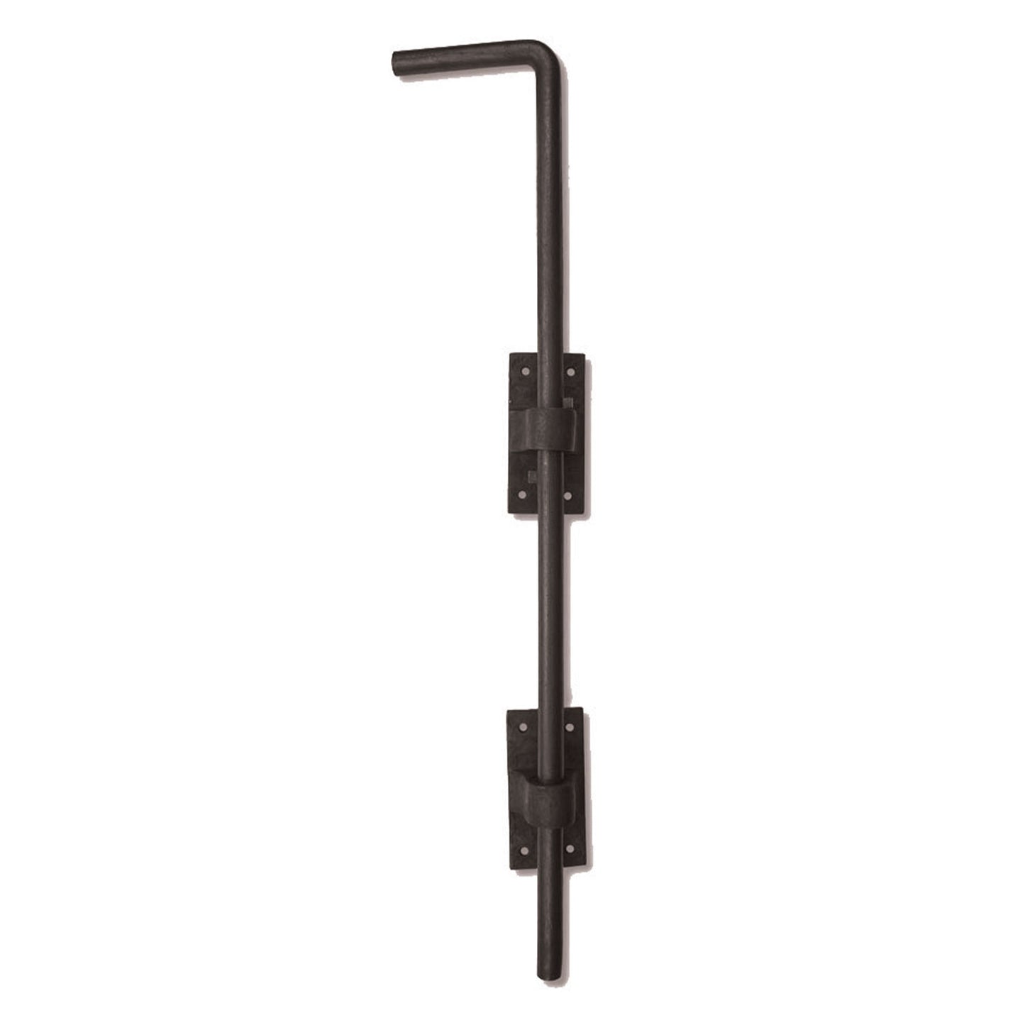 Textured Bronze Cane Bolt - 23" - 8" Long Throw