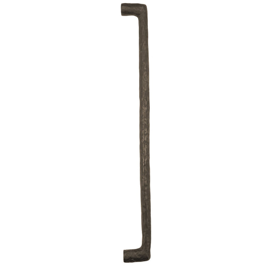 Textured Bronze Cabinet Bar Pull Handle - 16-1/2" C2C