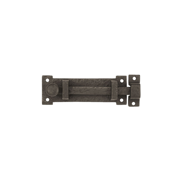 Textured Bronze Slide Bolt - 4" L - 3/4" Throw