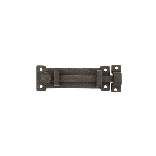 Textured Bronze Slide Bolt - 4" L - 3/4" Throw