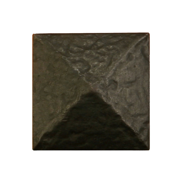 Textured Bronze Door Stud / Clavos - 2" - Square