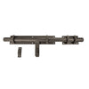 Textured Bronze Lockable Barrel Bolt - Heavy Duty