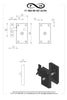 Bronze Case Latch Set