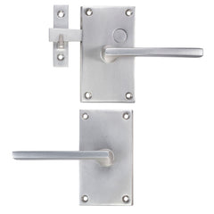 Bronze Case Latch Set - Square