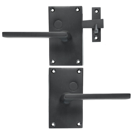 Bronze Case Latch Set - Square