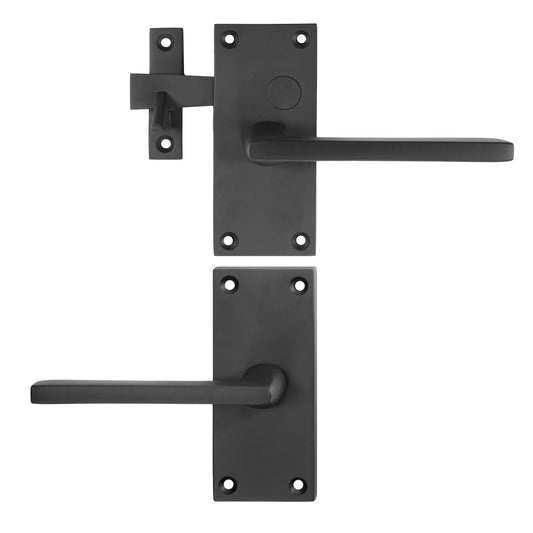 Bronze Case Latch Set - Narrow - Square