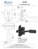 Bronze Heavy Duty Standard Gate Latch