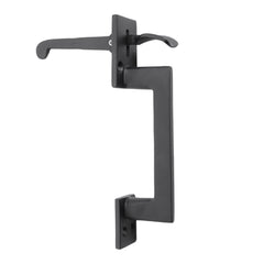 Bronze 8" Square Thumb Latch