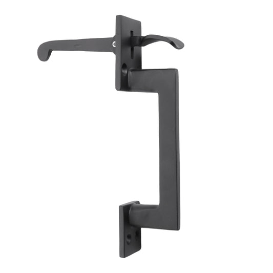 Bronze 8" Square Thumb Latch