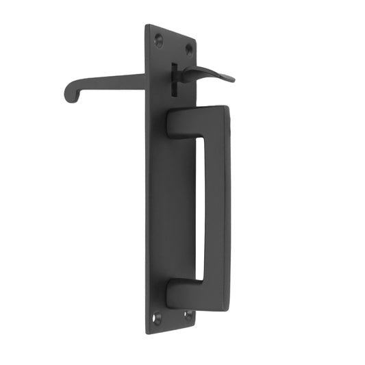 Bronze 8" Rectangular Plate Thumb Latch