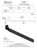 Bronze 17" Active Band Hinge