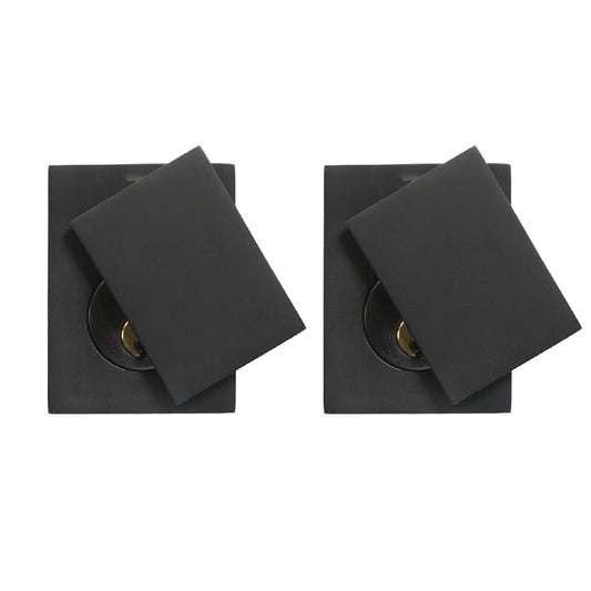 Bronze Square Deadbolt - Double Cylinder