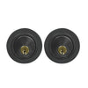 Bronze Round Deadbolt - Double Cylinder