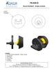 Bronze Round Deadbolt - Single Cylinder - With T-Turn
