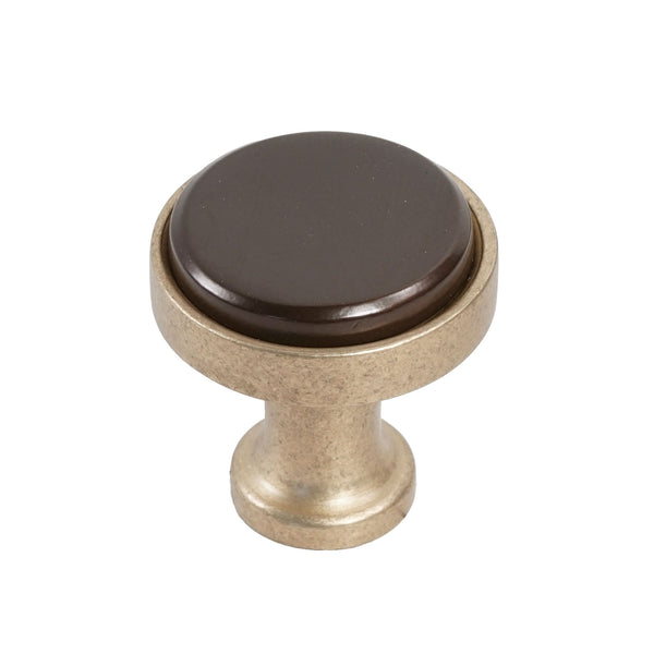 Bronze 1-1/4" - Edge - Contemporary Round Knob