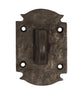 Textured Bronze Mortise Bolt - Patio Euro - T-Turn