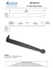 Brass 10" Bean Strap Dummy