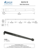 Brass 14" Bean Strap Dummy