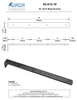 Brass 14" Arch Strap Dummy