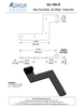 Brass New York Strap - 0" Offset - Paired Set