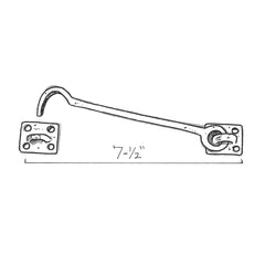 Brass 7-1/2" Cabin Hook