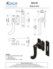 Brass Window Latch