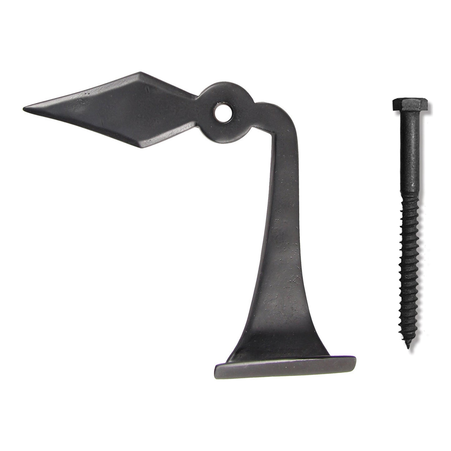 Brass Shutter Dog - Diamond Side (Left or Right)