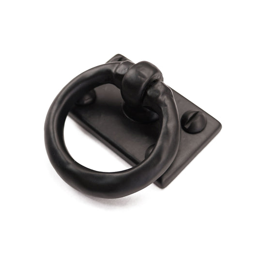 Brass Ring Pull on Plate