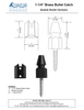 Brass Bullet Catch - 1-1/4"