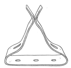 Brass Bullet Catch - 2-3/4"